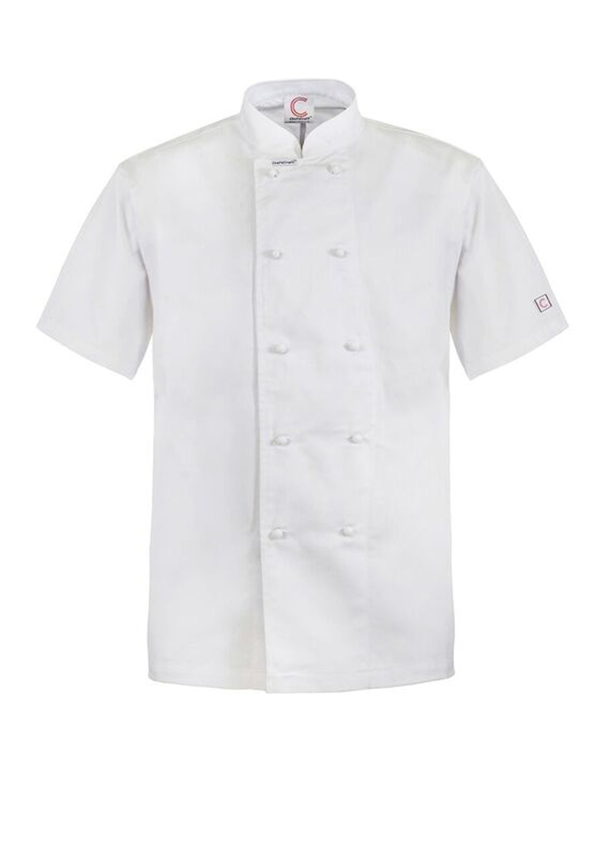 Chefscraft CJ033 Classic Chef Jacket -SS in White Jkt / White Buttons