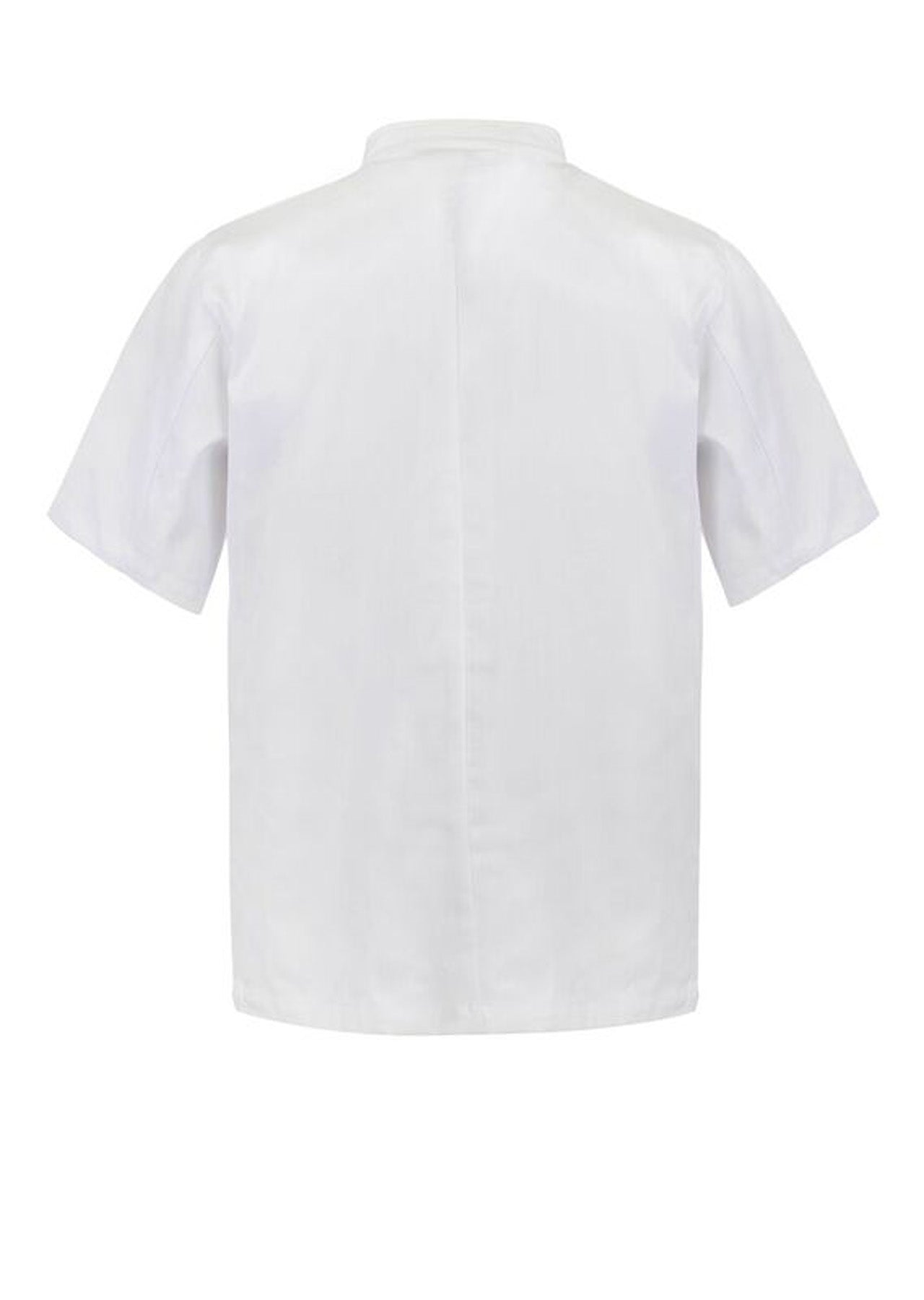 Chefscraft CJ033 Classic Chef Jacket -SS in White Jkt / White Buttons