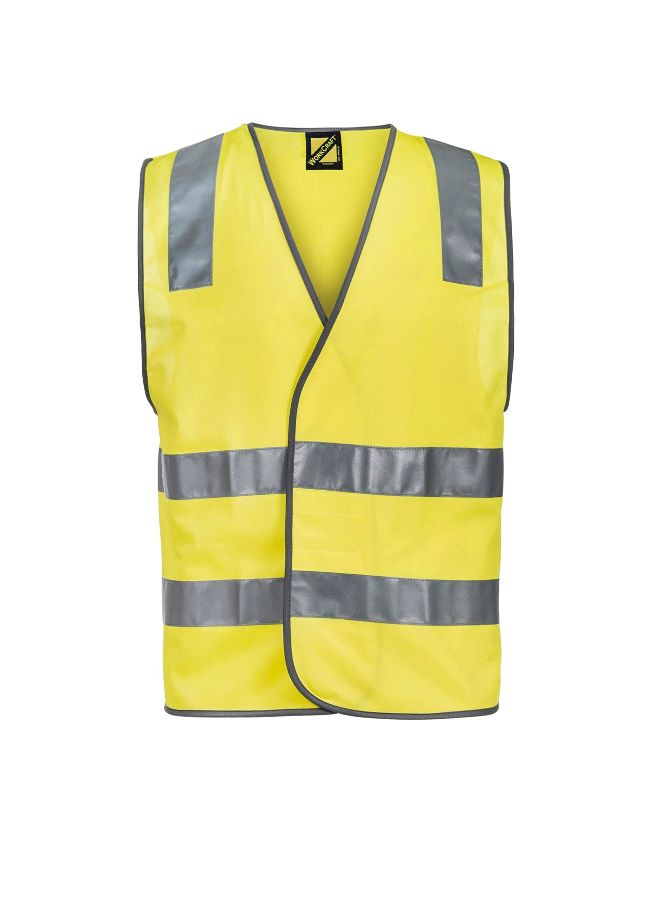 Workcraft WV7001 Hi Vis Safety Reflective Vest in Yellow