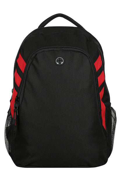 BLACK/RED - Tasman Backpack