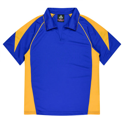 ROYAL/GOLD - Premier Lady Polos