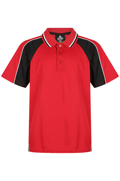 RED/BLACK/WHITE - Panorama Kids Polos