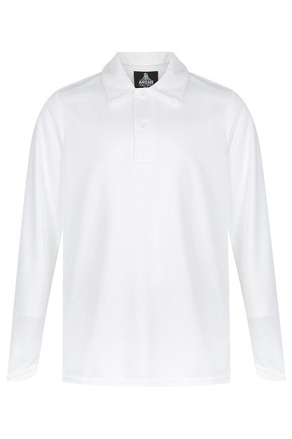 White - Botany Kids Polos
