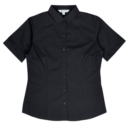 Black - Mosman Lady Shirt Short Sleeve