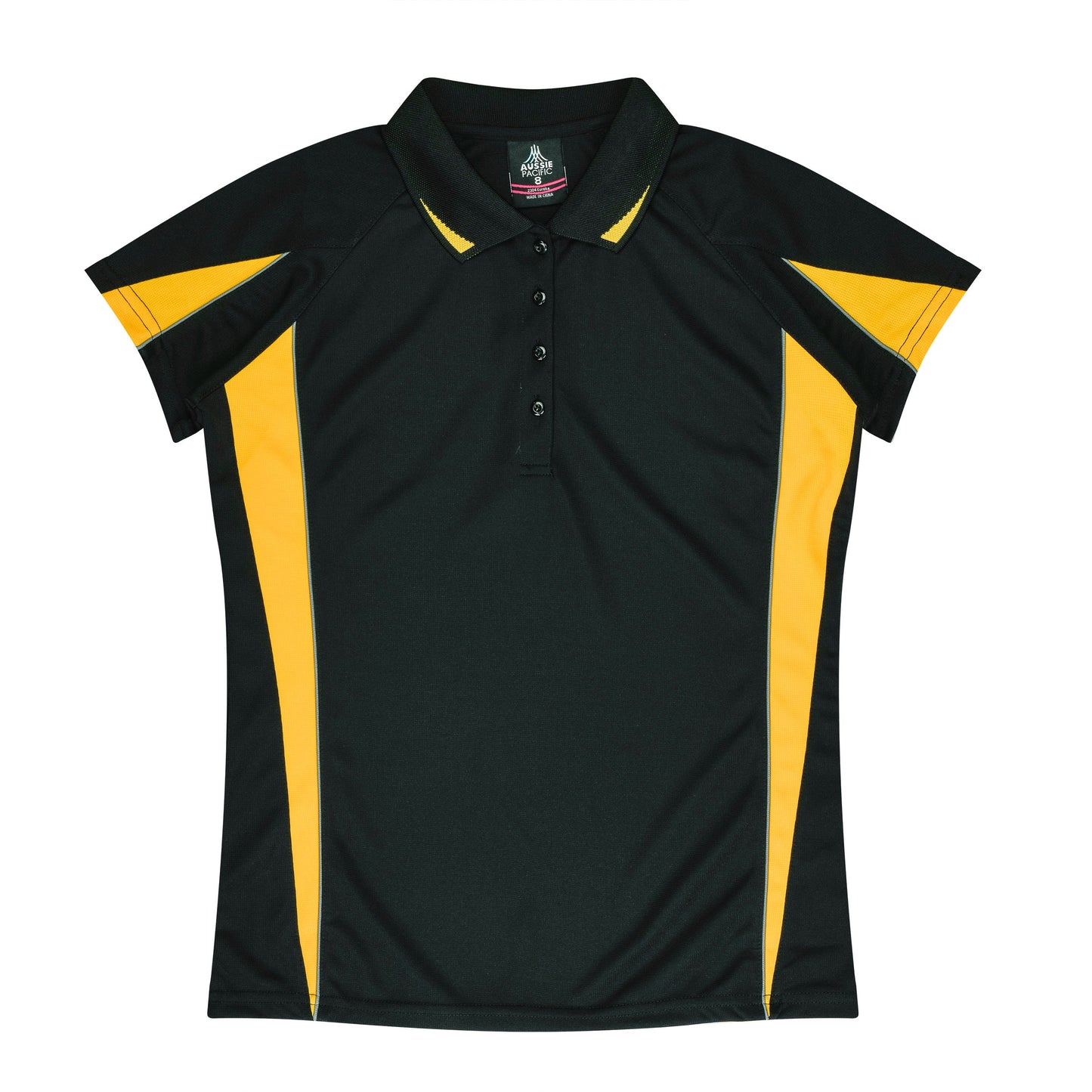 BLACK/GOLD - Eureka Lady Polos