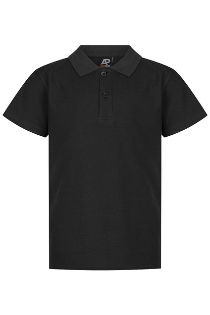 Black - Hunter Kids Polos