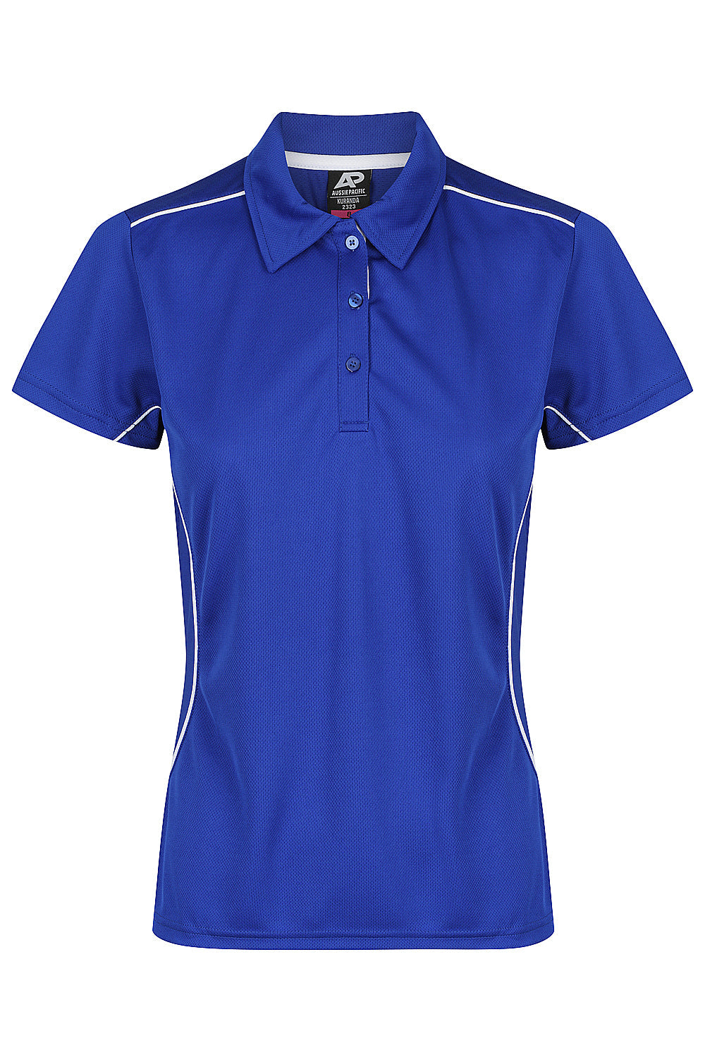 ROYAL/WHITE - Kuranda Lady Polos