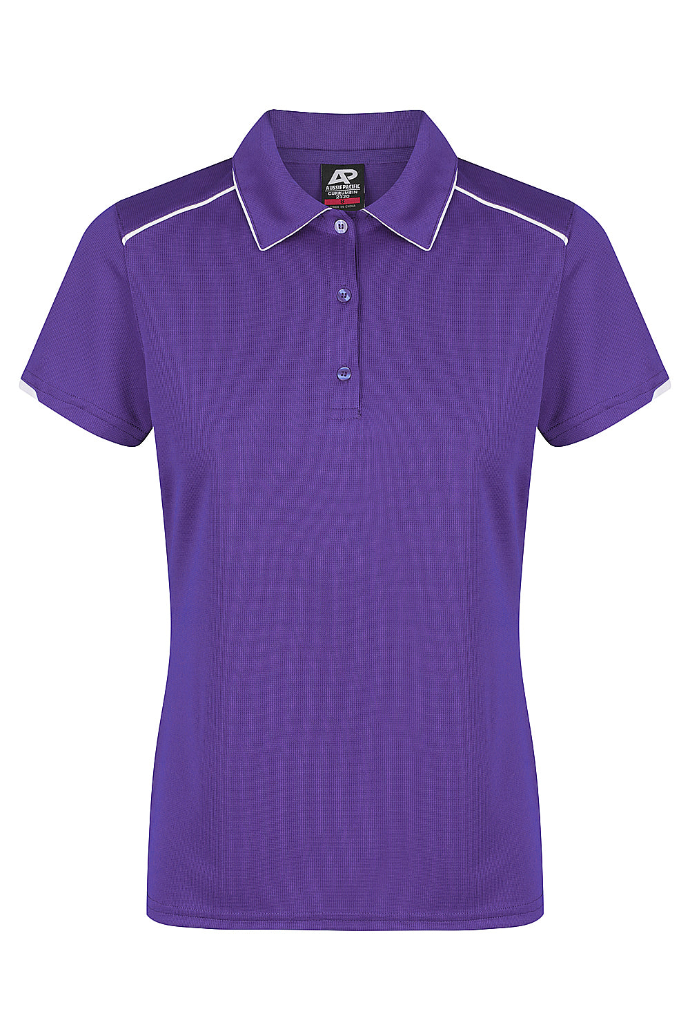 PURPLE/WHITE - Currumbin Lady Polos