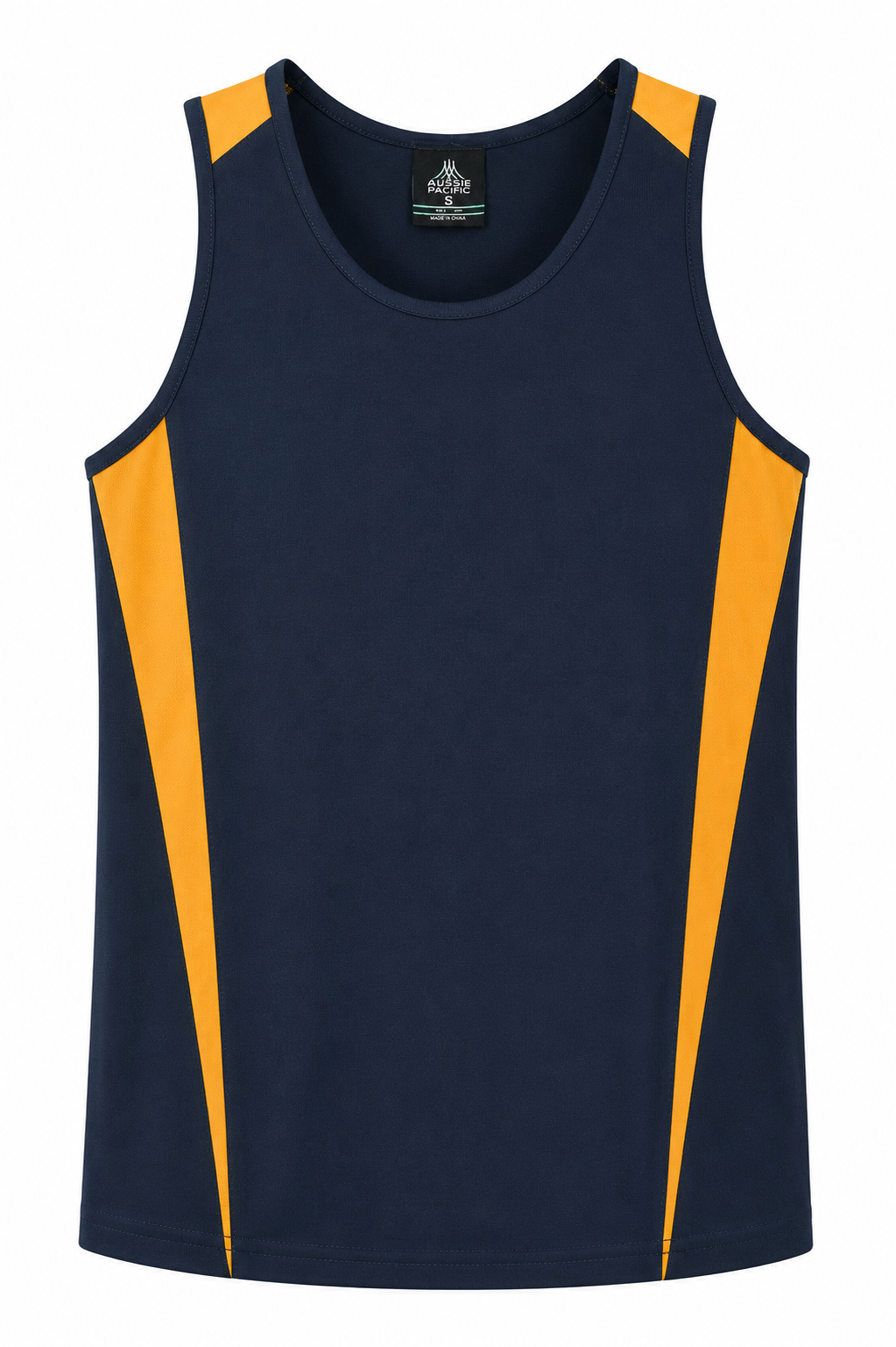 NAVY/GOLD - Eureka Mens Singlets