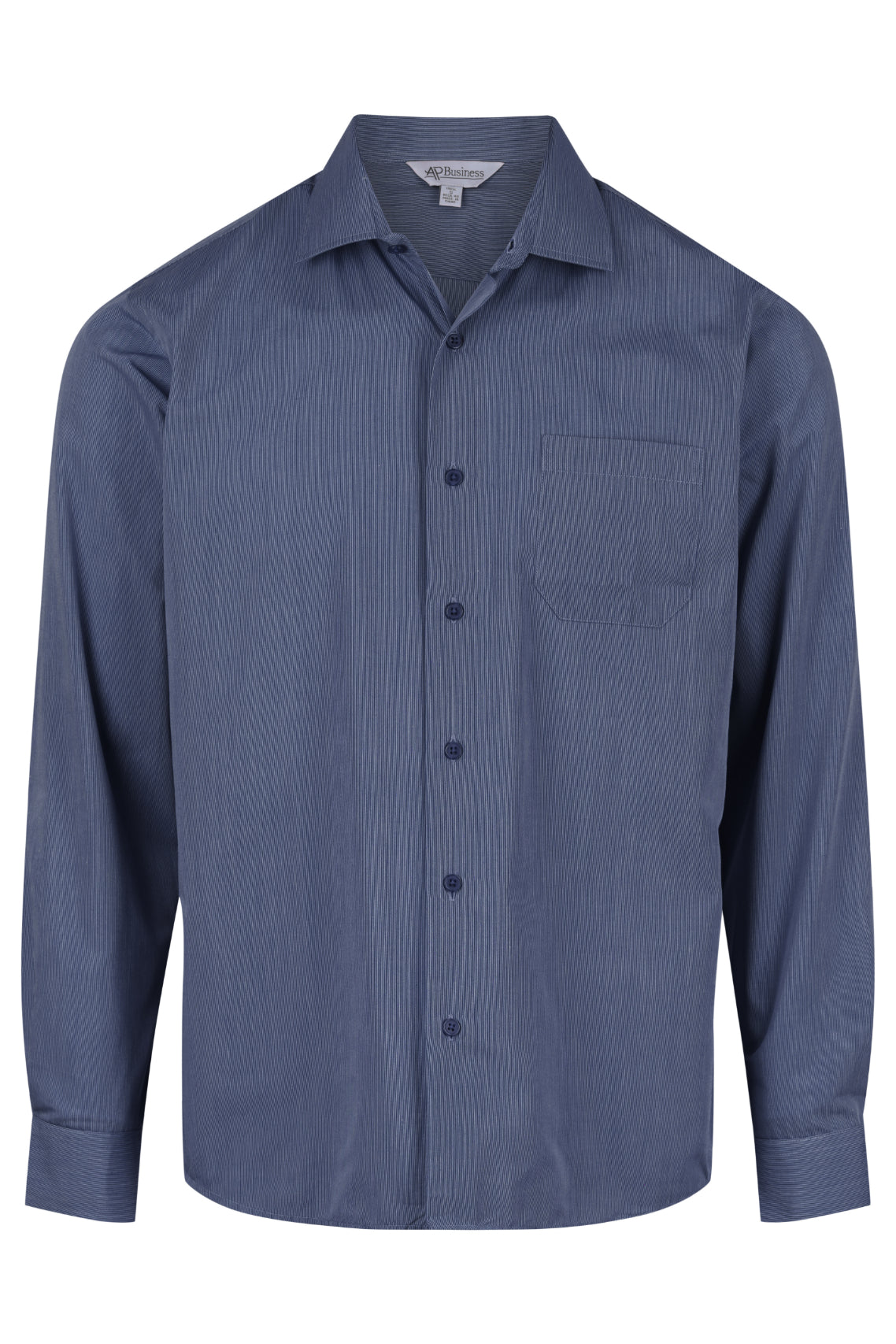 NAVY - Belair Mens Shirt Long Sleeve