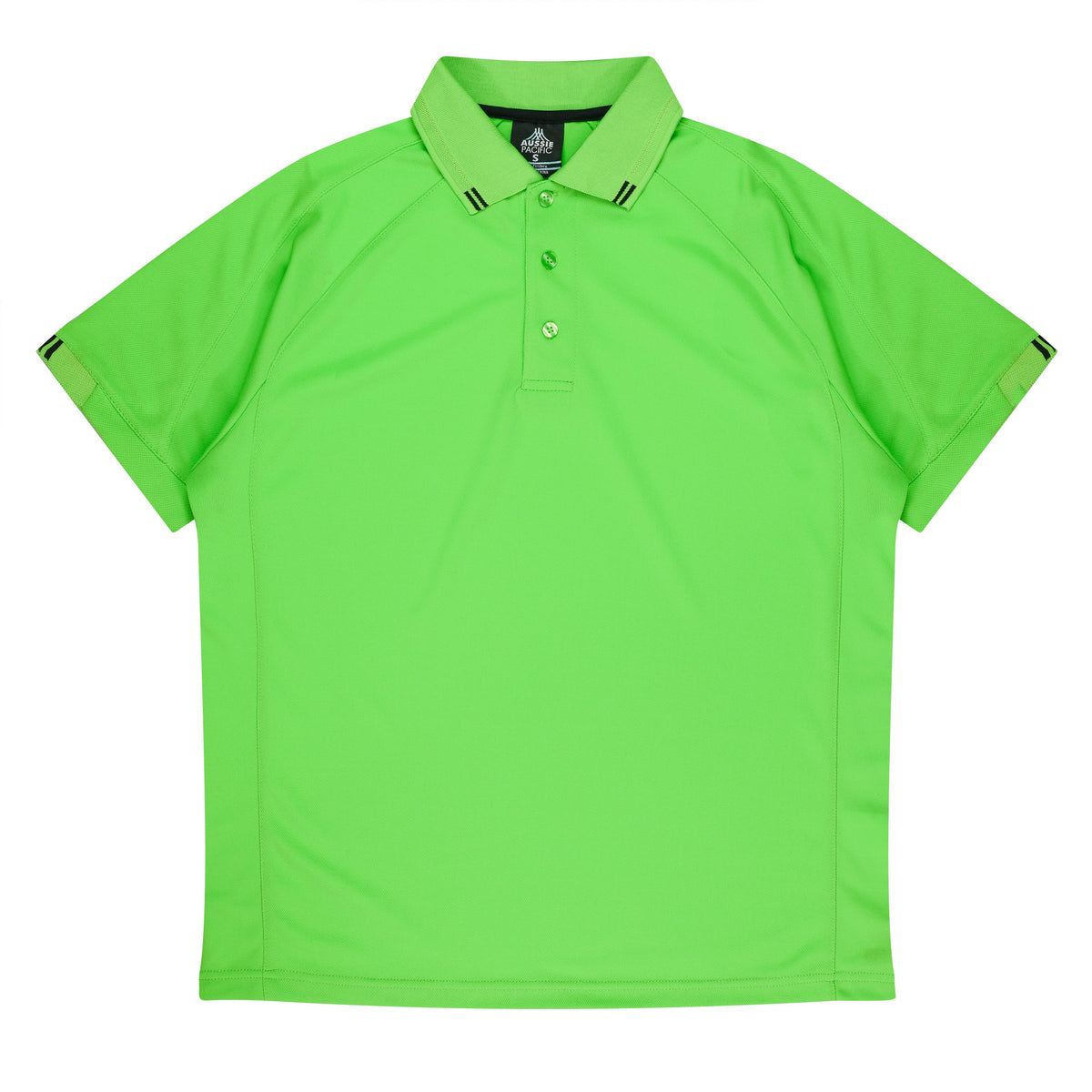 APPLE/BLACK - Flinders Mens Polos