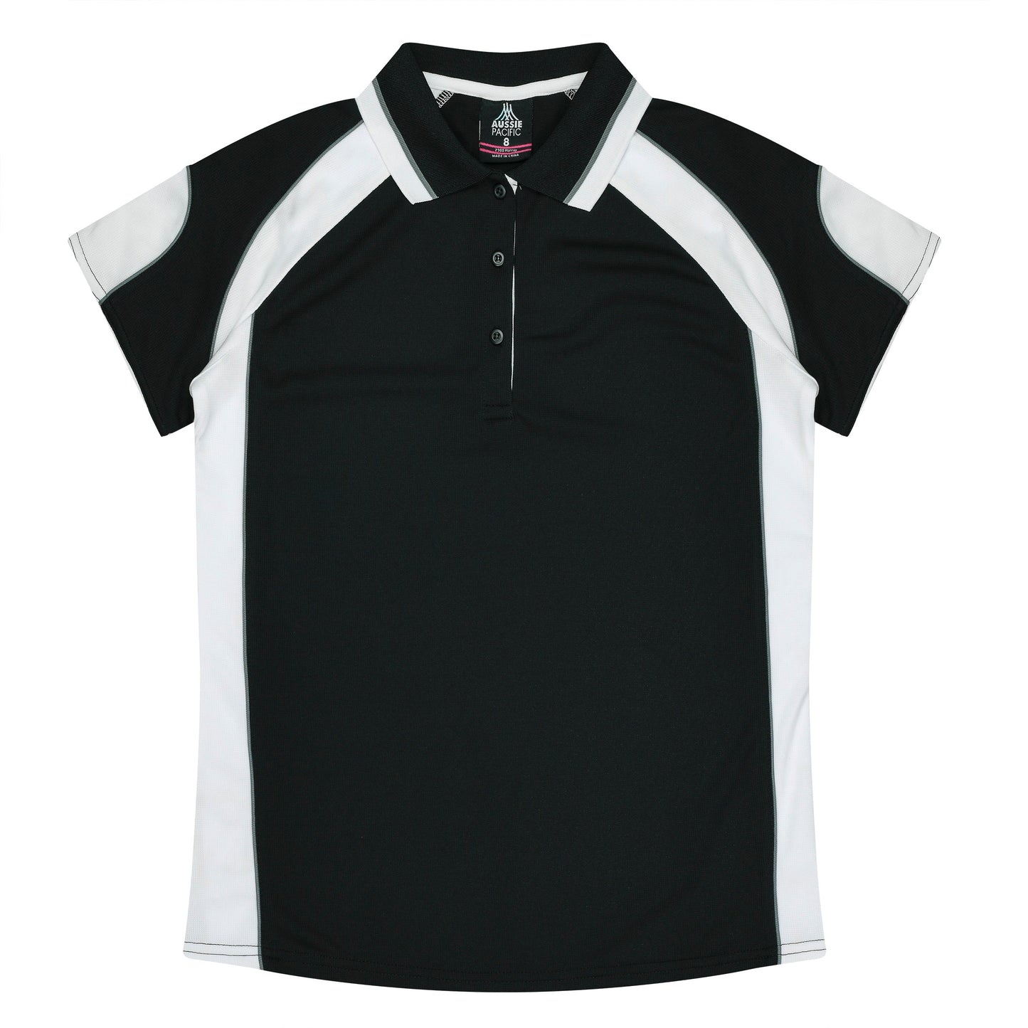 BLACK/WHITE - Murray Lady Polos