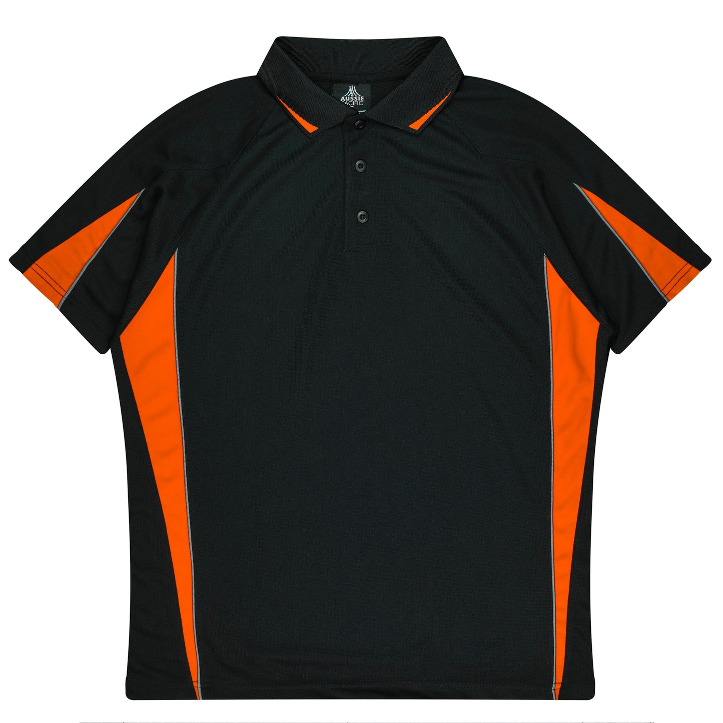 BLACK/ORANGE - Eureka Kids Polos