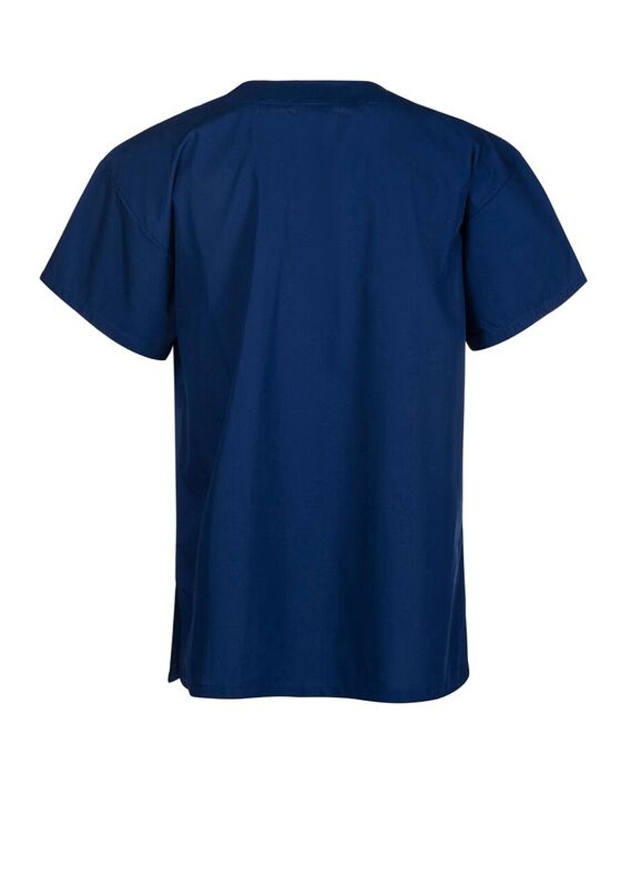 Medi-8 M88000 Scrub Top With Pockets in Dark Blue