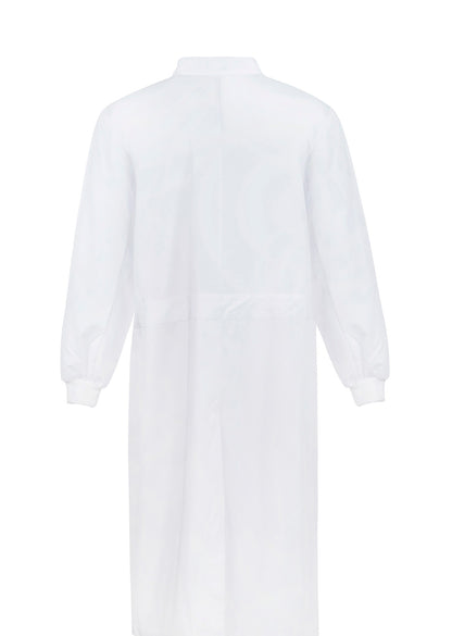 Workcraft WJ3020 Food Industry Long Length Dustcoat With Mandarin Collar in White