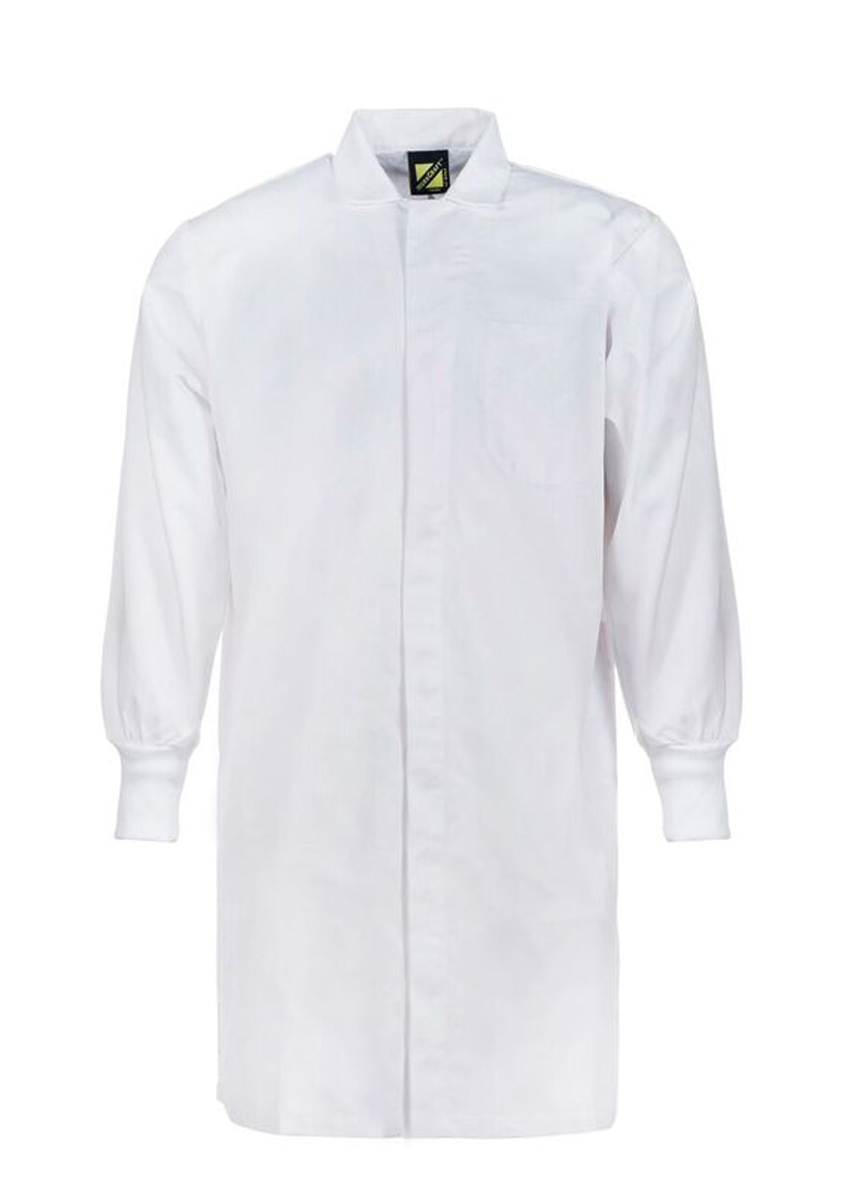 Workcraft WJ3011 Mens Food Industry Dustcoat With Internal Pockets in White