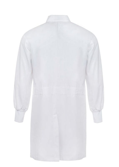 Workcraft WJ3011 Mens Food Industry Dustcoat With Internal Pockets in White