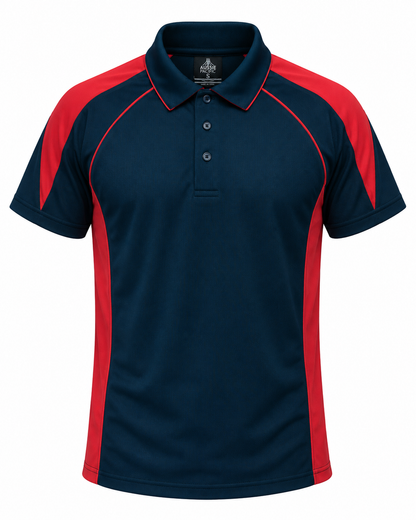 NAVY/RED - Premier Mens Polos