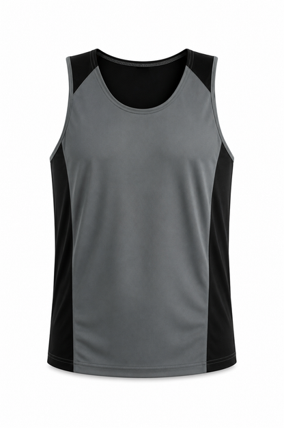 ASHE/BLACK - Premier Mens Singlets