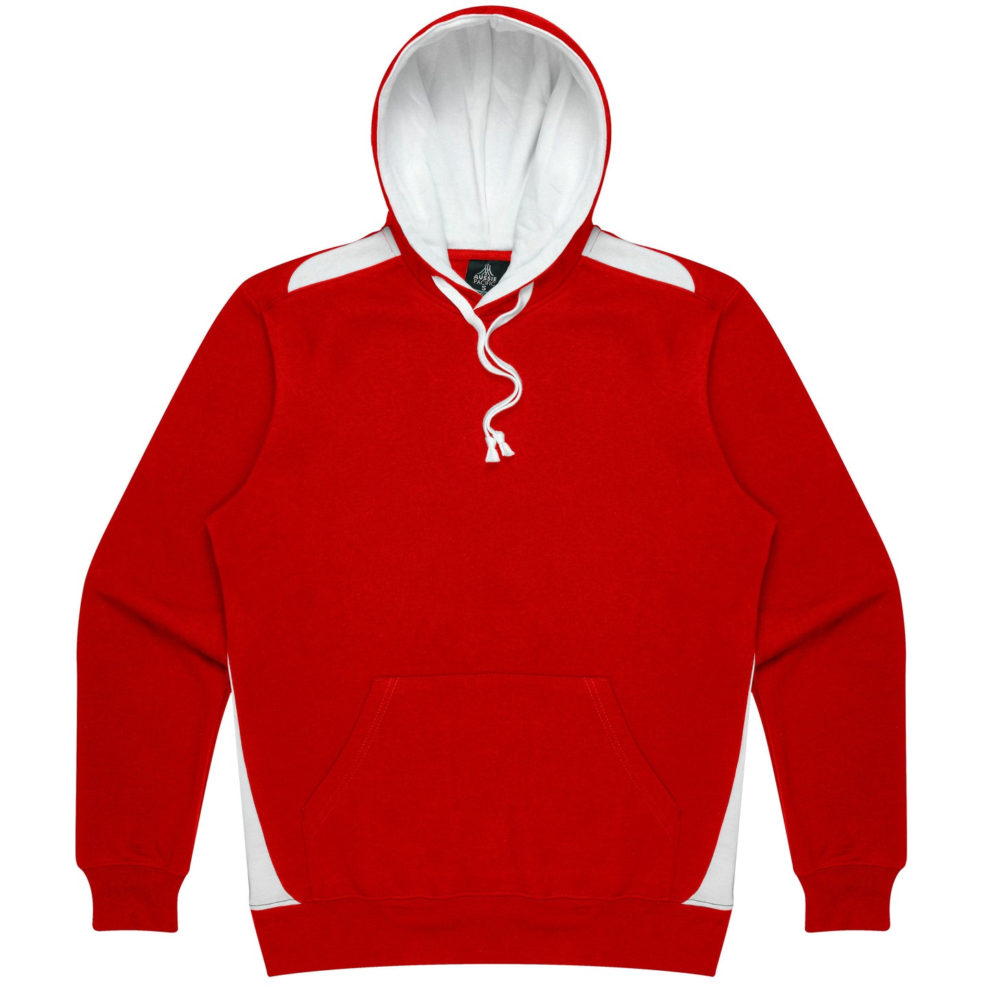 RED/WHITE - Paterson Mens Hoodies