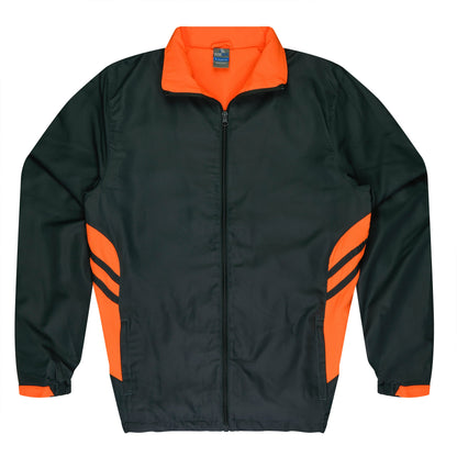 SLATE/NEON ORANGE - Tasman Kids Tracktops