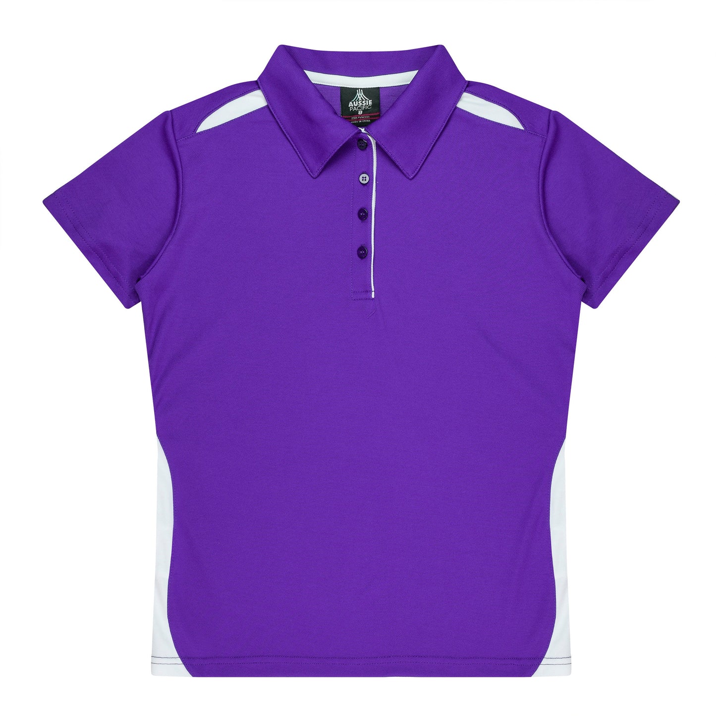 PURPLE/WHITE - Paterson Lady Polos