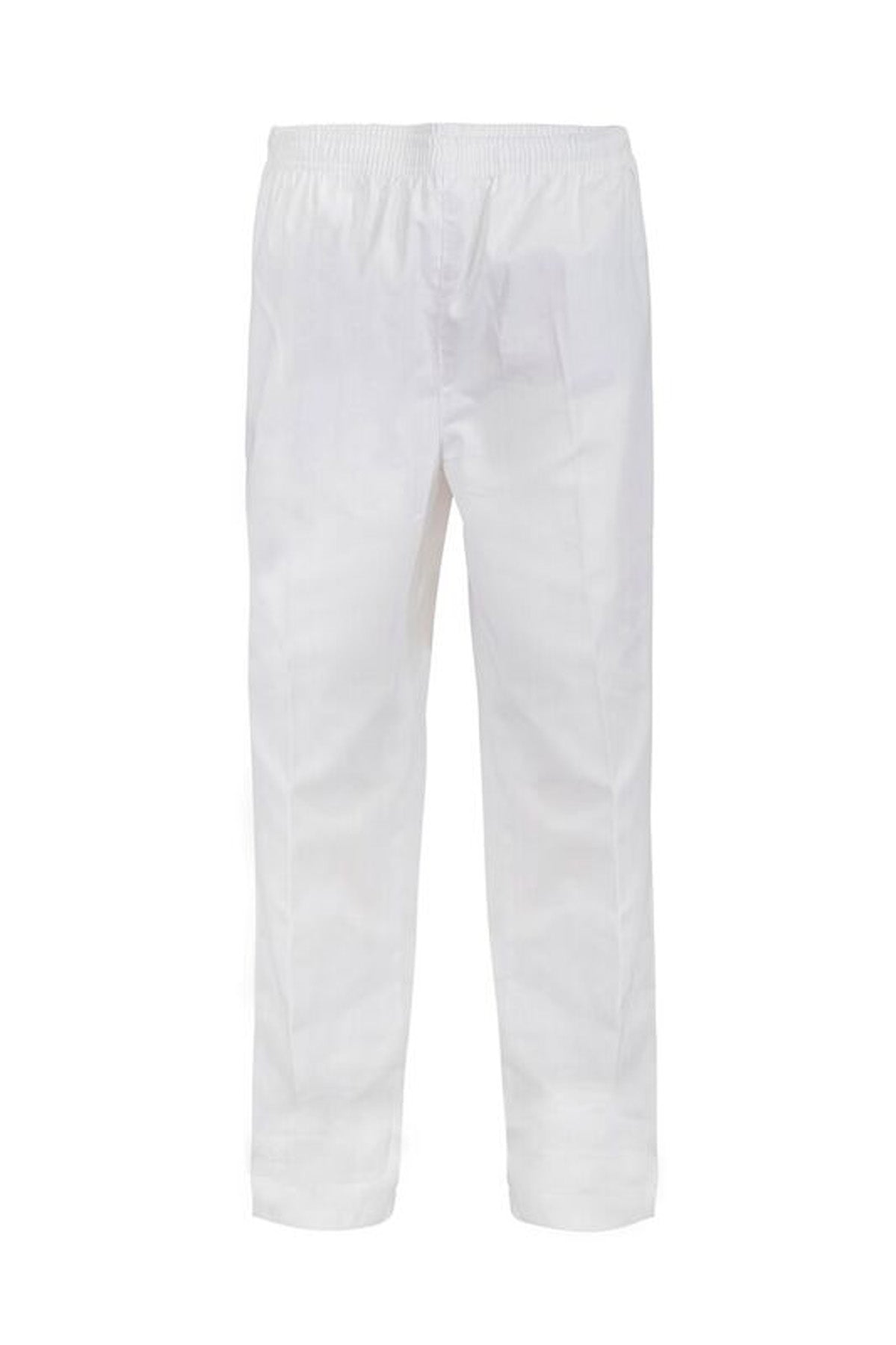 Workcraft WP3012 Food Industry Elastic Drawstring Pant in White