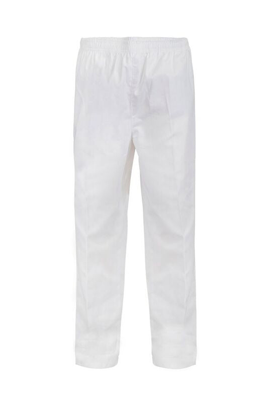Workcraft WP3012 Food Industry Elastic Drawstring Pant in White