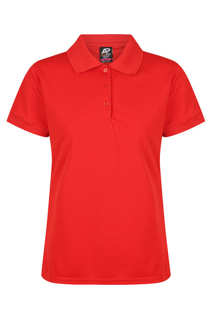 Red - Lachlan Lady Polos