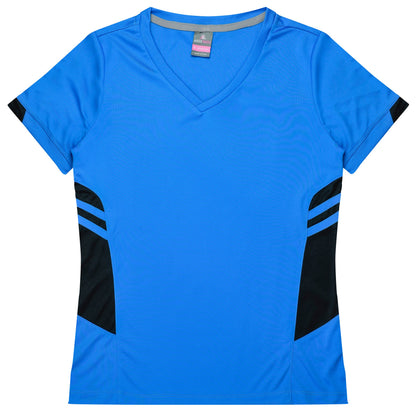 CYAN/BLACK - Tasman Lady Tees