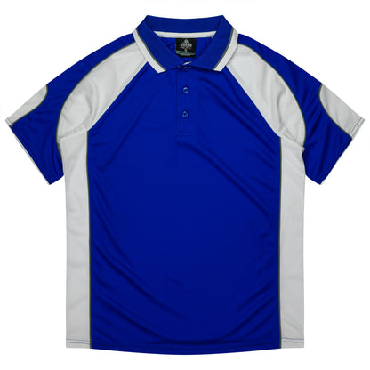 ROYAL/WHITE - Murray Kids Polos