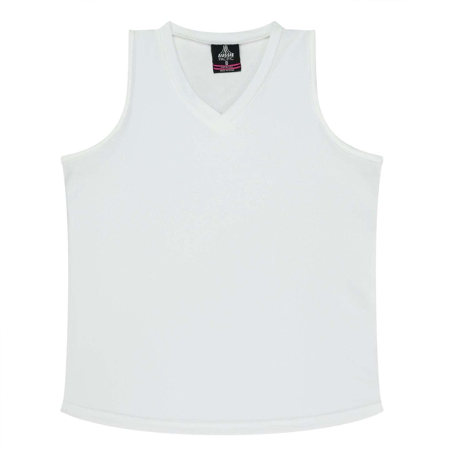 White - Botany Lady Singlets
