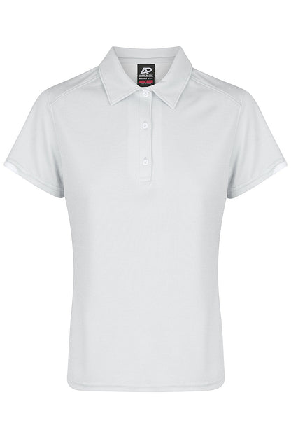 LIGHT GREY/WHITE - Morris Lady Polos