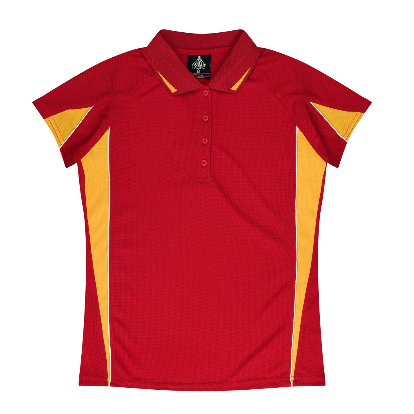 RED/GOLD - Eureka Lady Polos