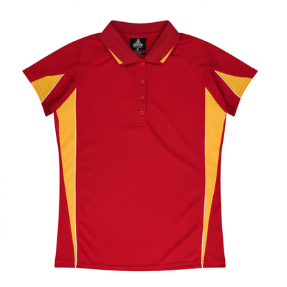 RED/GOLD - Eureka Lady Polos