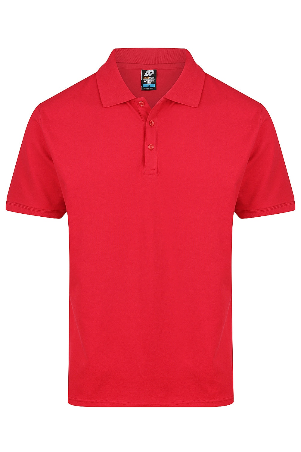 Red - Claremont Mens Polos