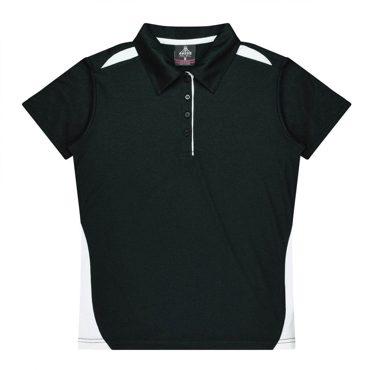 BLACK/WHITE - Paterson Lady Polos