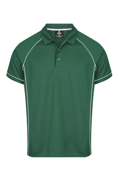 BOTTLE/WHITE - Endeavour Mens Polos
