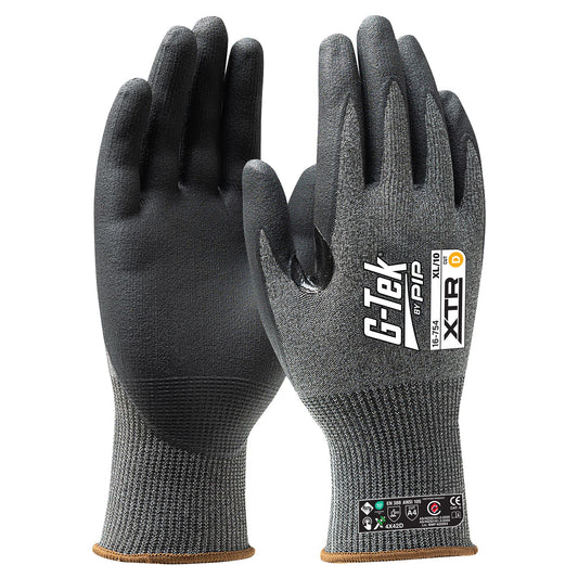 PIP G-Tek XTR 15G Cut D Palm Dip Glove