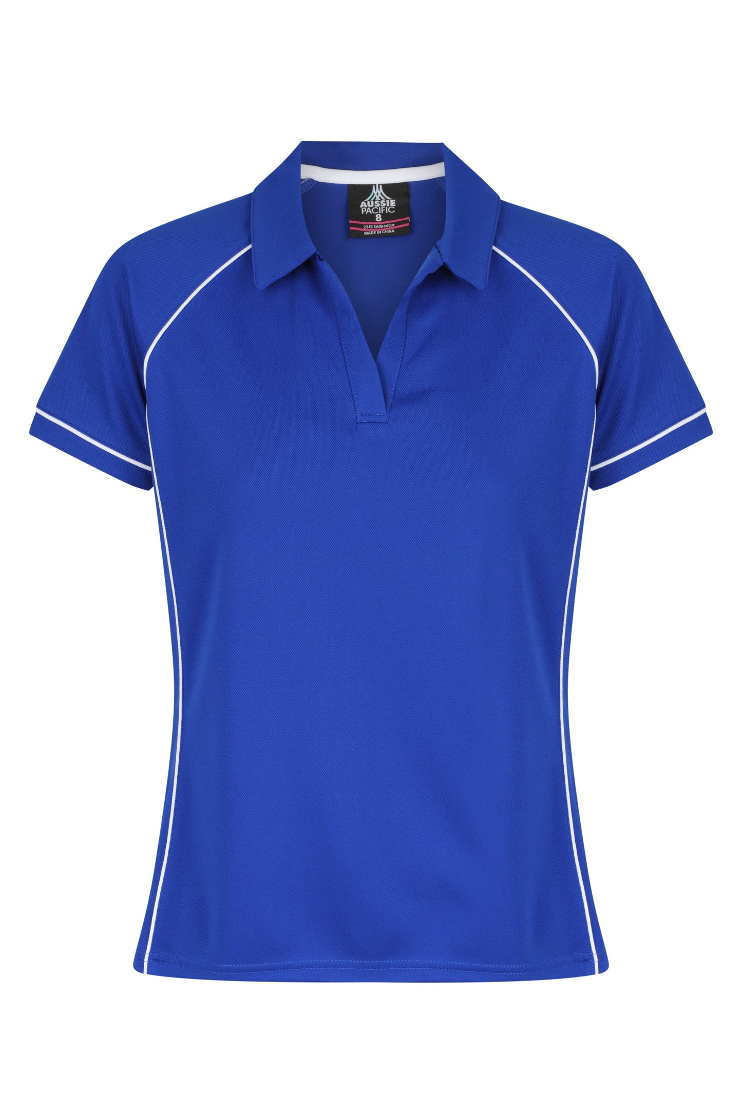 ROYAL/WHITE - Endeavour Lady Polos