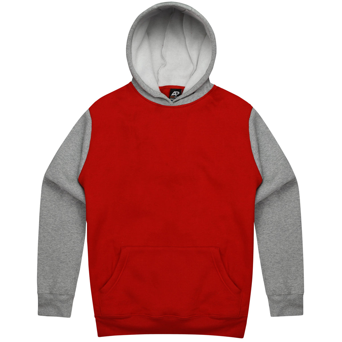 RED/GREY - Monash Mens Hoodies