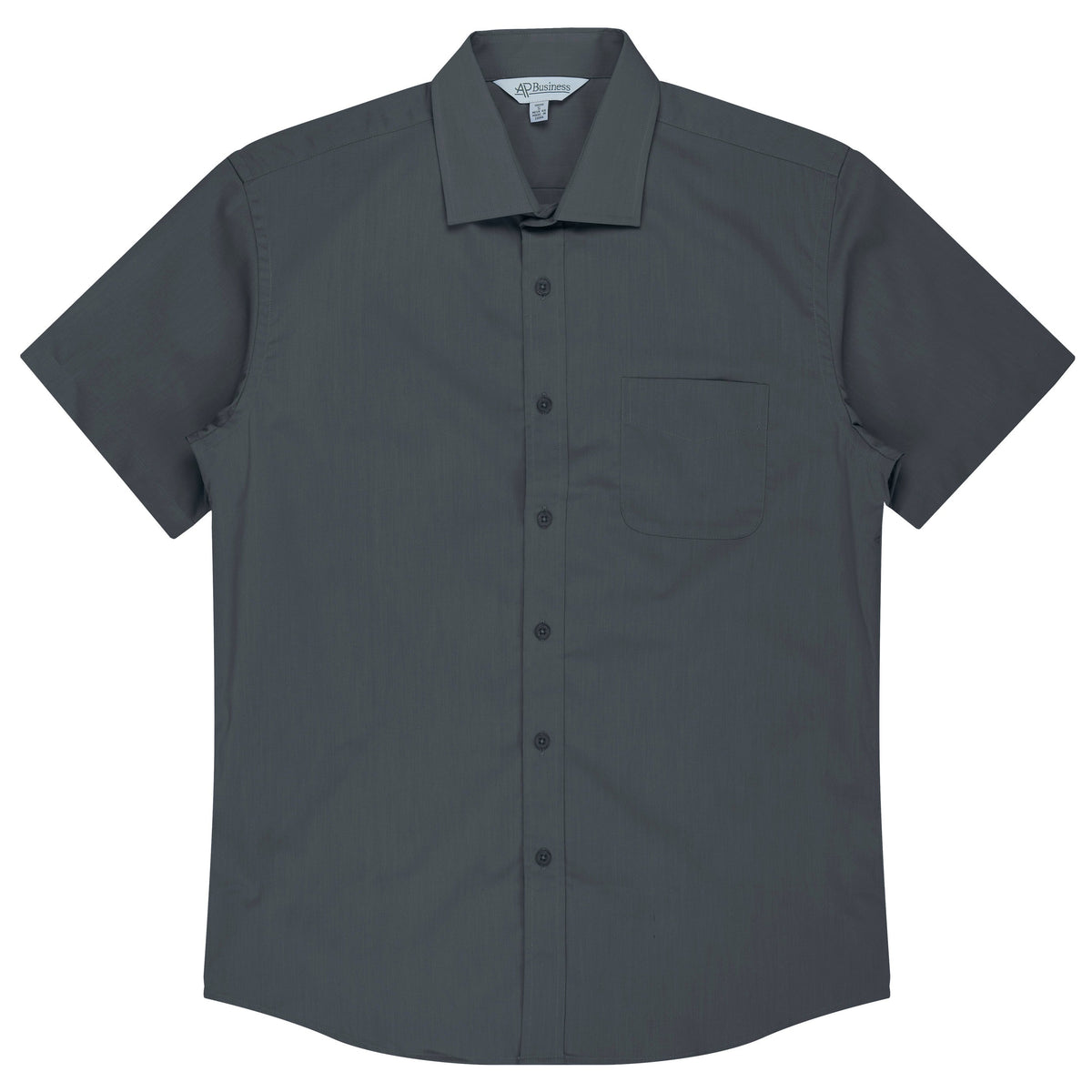 Slate - Mosman Mens Shirt Short Sleeve