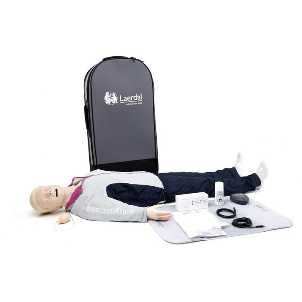 LAERDAL L172-01260 Manikin QCPR Resusci Anne Full Body with Airway Head