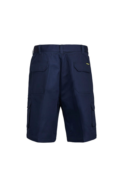 Workcraft WP3060 Mens Mid-Weight Cargo Cotton Drill Trouser in Navy