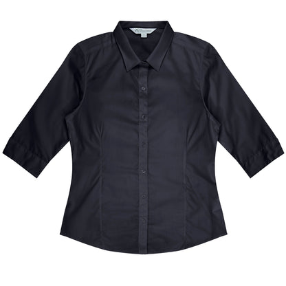 Black - Kingswood Lady Shirt 3/4 Sleeve