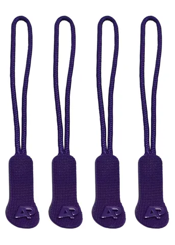 Purple - Zip Pullers Accessories