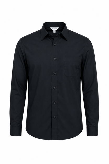 Black - Kingswood Mens Shirt Long Sleeve