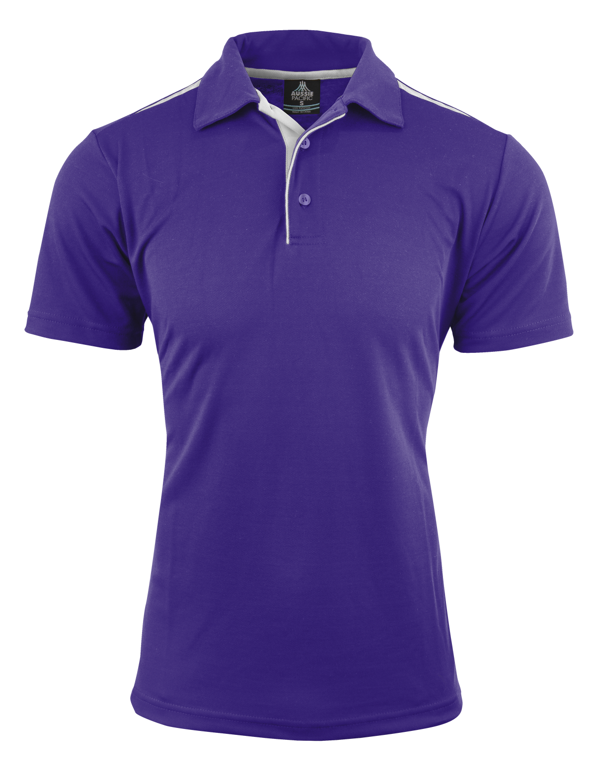PURPLE/WHITE - Paterson Mens Polos