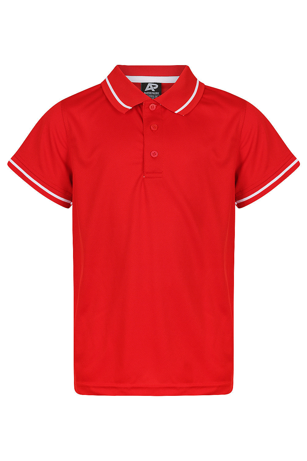 RED/WHITE - Cottesloe Kids Polos