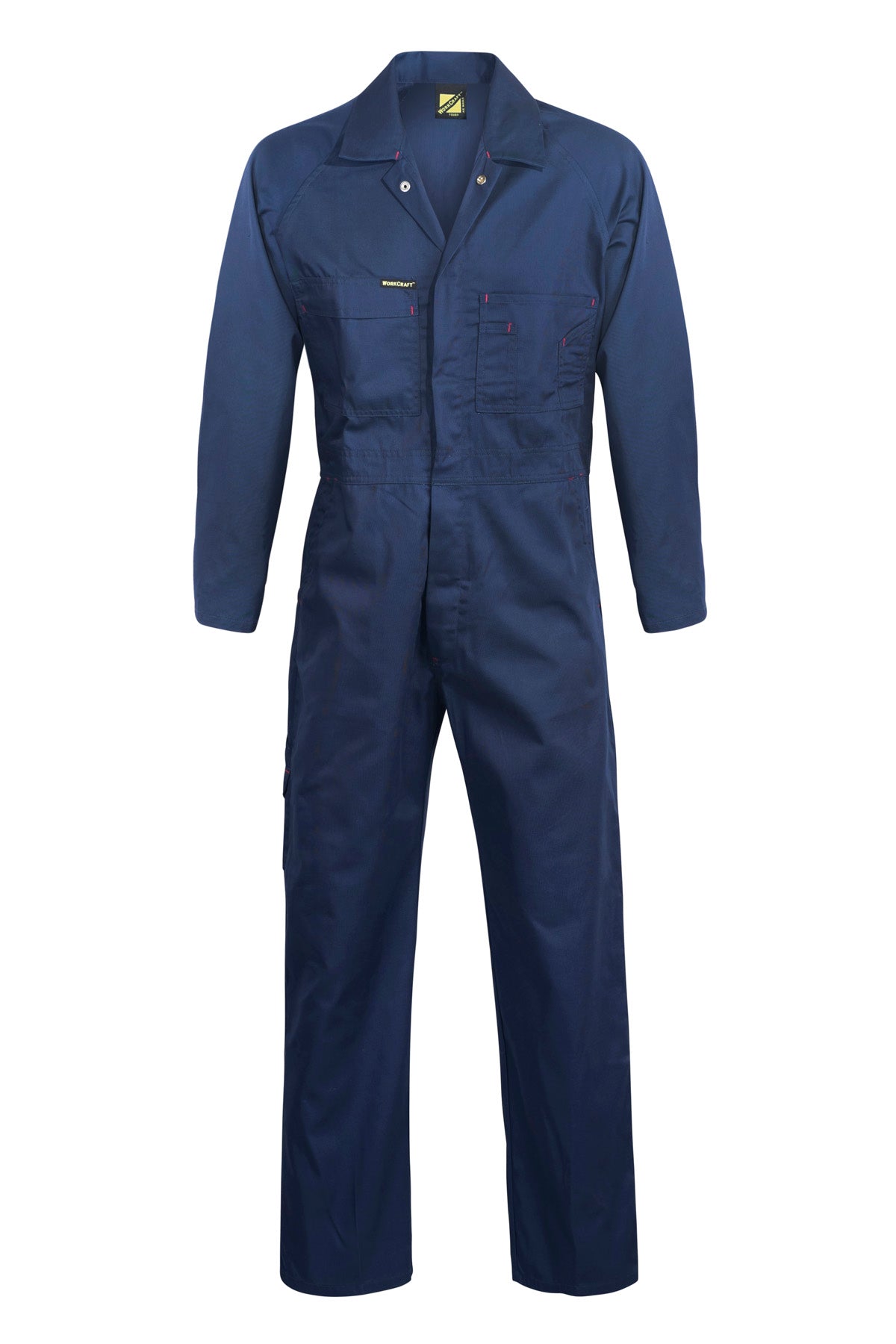 Workcraft WC3058 Mens Poly/Cotton Coveralls in Navy